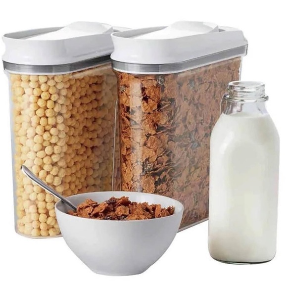 OXO SoftWorks 2-PC POP Cereal Dispenser Set - Picture 5 of 8